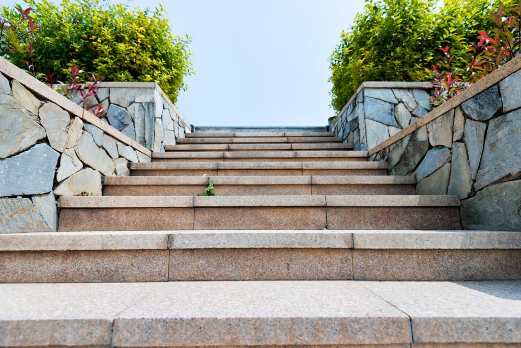 Steintreppe für Aussen